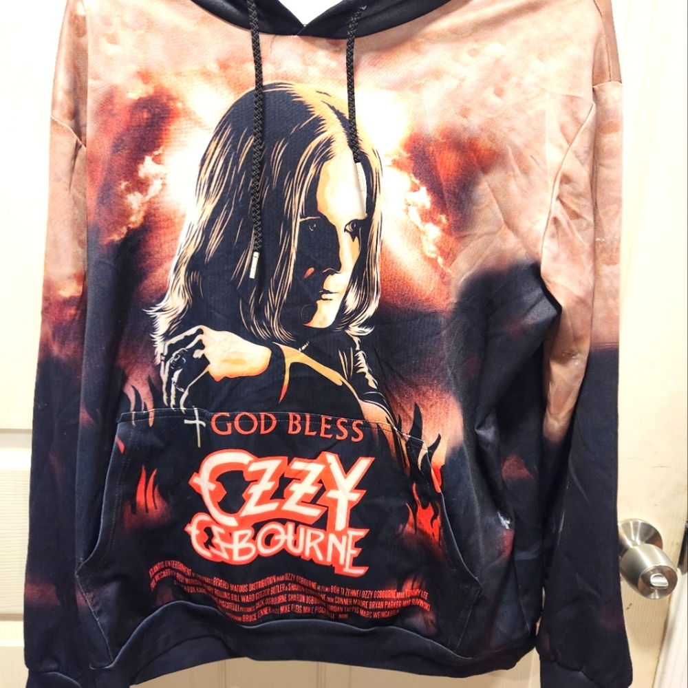 Rare Ozzy Osbourne Graphic Hoodie